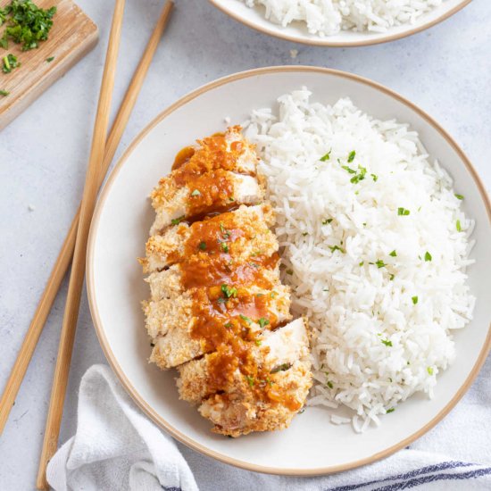 Air Fryer Chicken Katsu