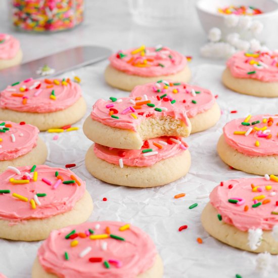 Frosted Sugar Cookies