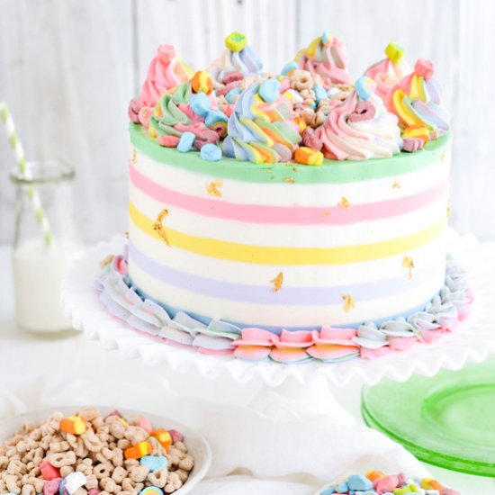 Lucky Charms Layer Cake