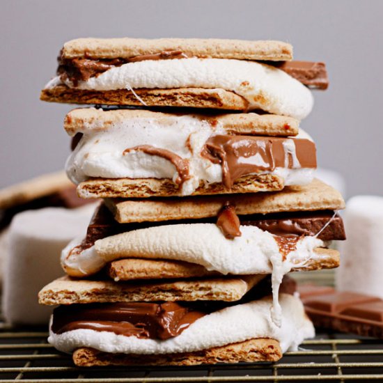 Easy Air Fryer S’mores Recipe