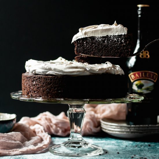 Easy Bailey’s chocolate cake