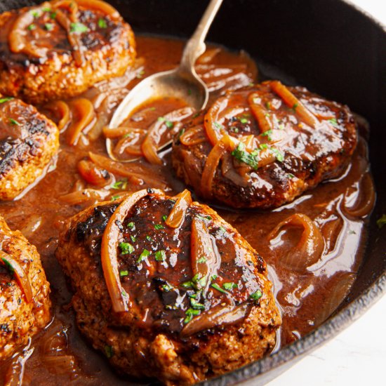 Amazing Turkey Salisbury Steak