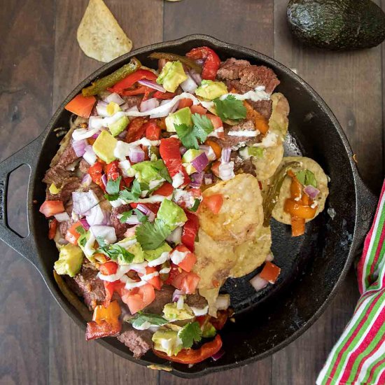 Steak Nachos Appetizer or Entree