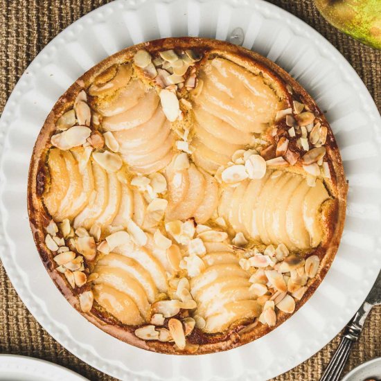 Frangipane Pear Tart