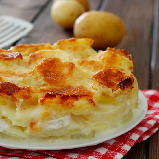 Greek potato cake