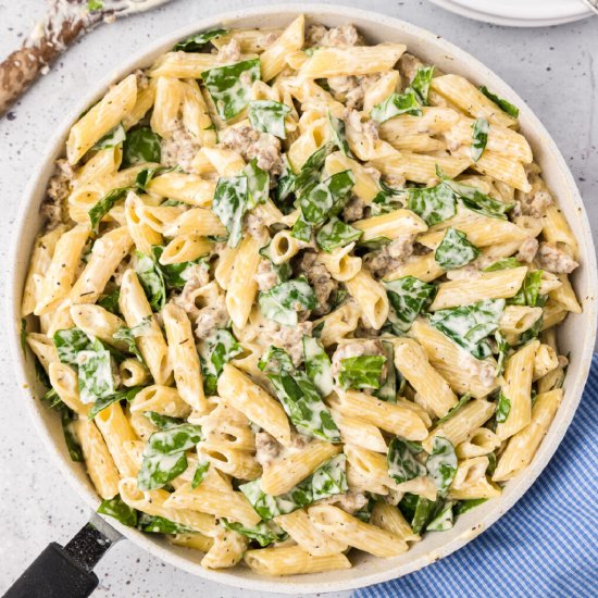 Creamy Sausage Pasta