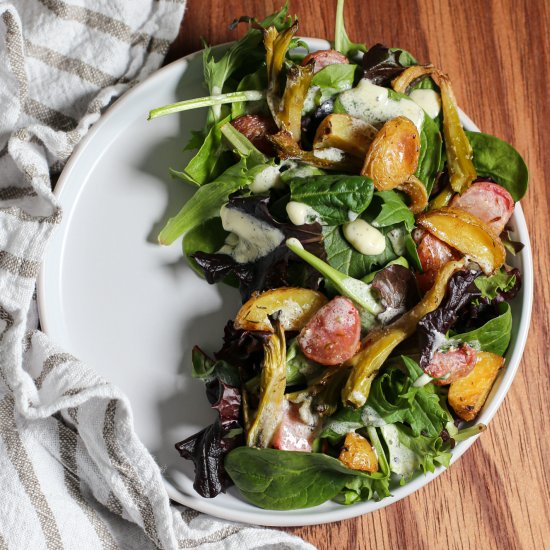 Roasted Winter Vegetable Salad