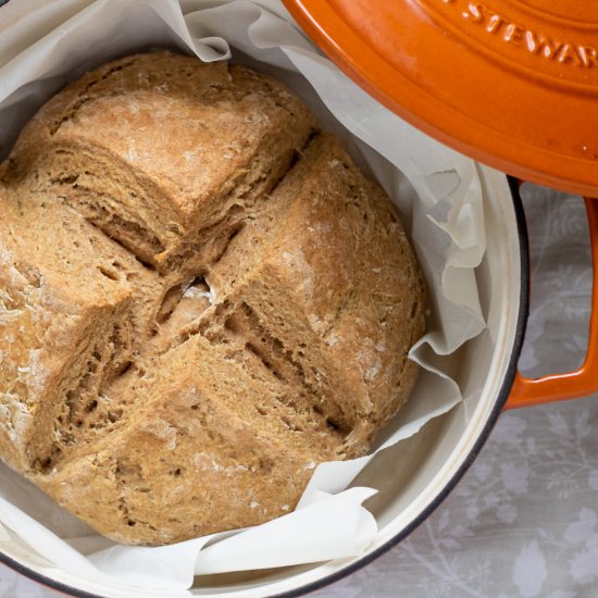 Dutch Oven Irish Soda Bread