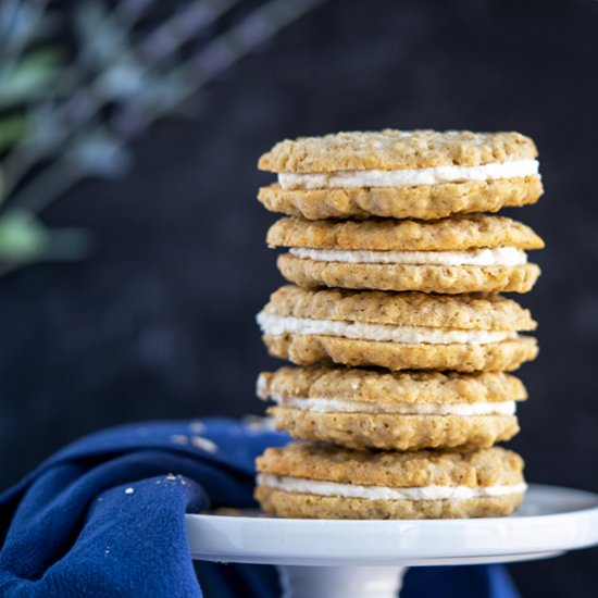 Oatmeal Cream Filled Cookies