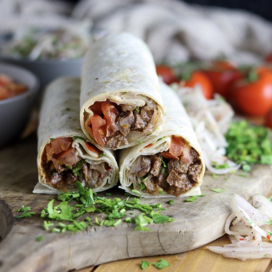 Tantuni wraps