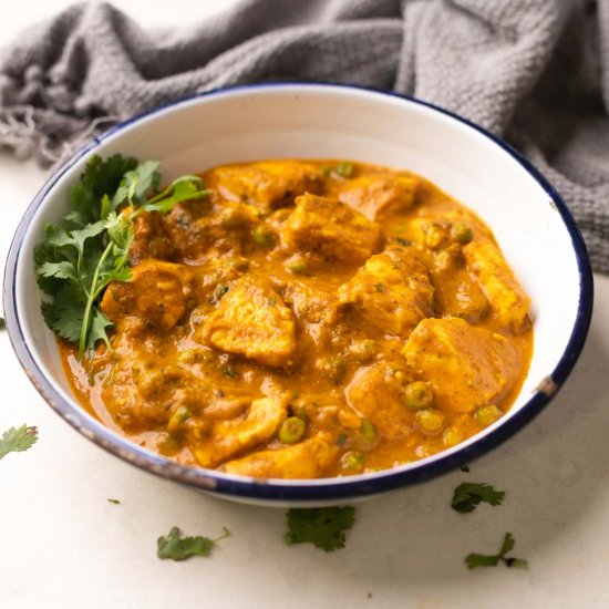 Creamy Matar Paneer