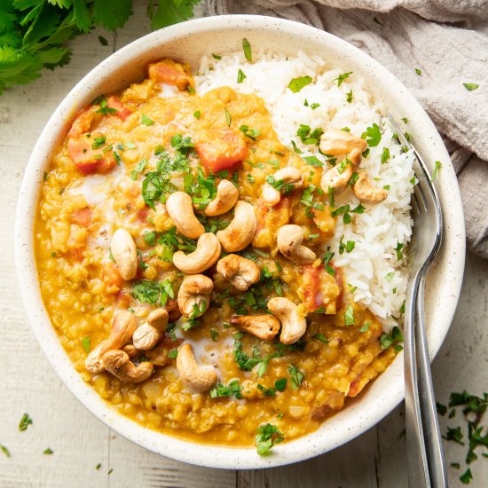 Red Lentil Dal