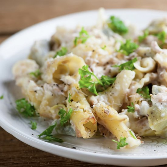 Mediterranean Tuna Casserole