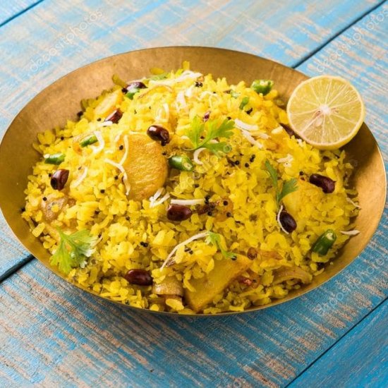 Simple Poha Recipe In English Step