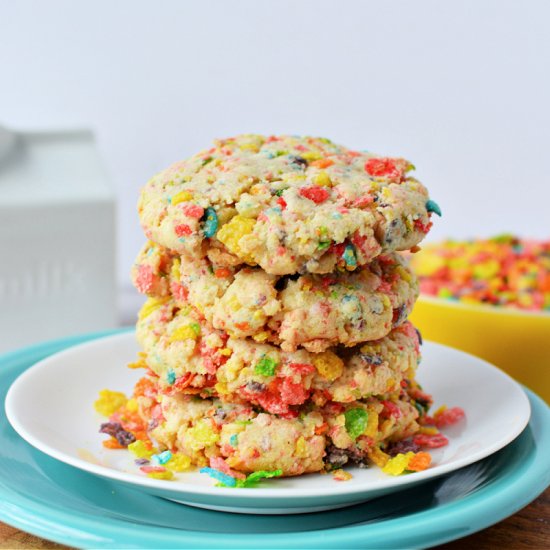 Fruity Pebbles Cookies Recipe