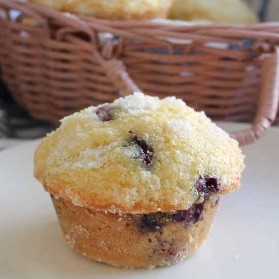 Small-Batch Blueberry Muffins