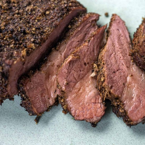 Smoked Corned Beef Brisket