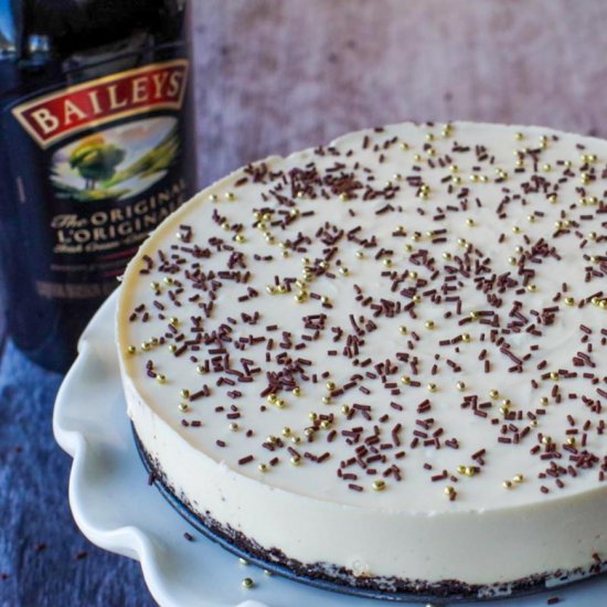 No Bake Baileys Cheesecake