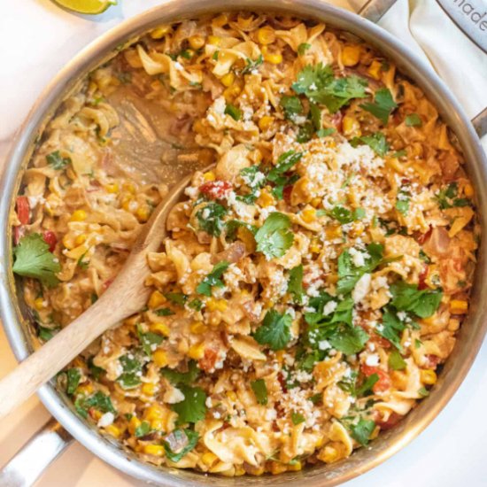 Elote Skillet Pasta