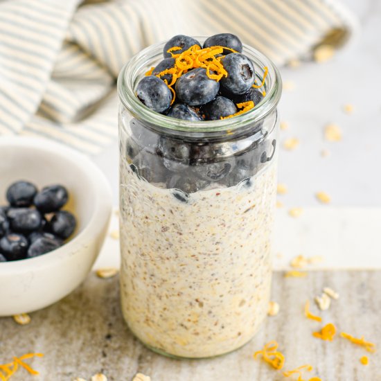 Blueberry & Lemon Overnight Oats