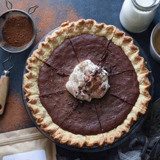 Harvest Chocolate Brownie Pie