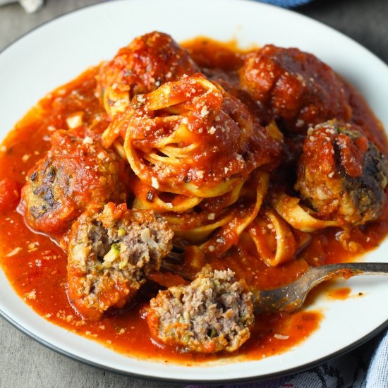 Beef and Zucchini Meatballs