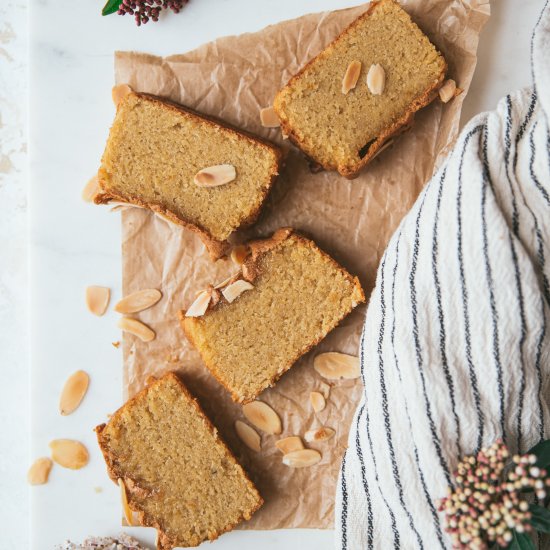 Fondant Almond Cake Recipe