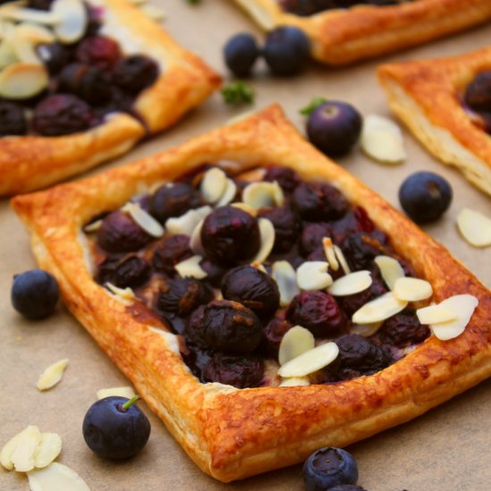 Blueberry Cream Cheese Danish