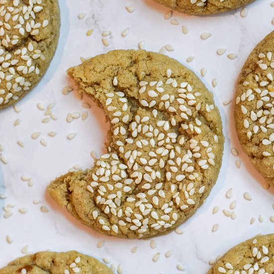 Vegan Tahini Cookies