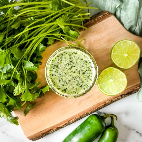 honey jalapeño lime vinaigrette