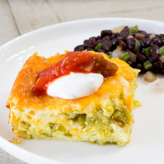 hatch chile rellenos casserole