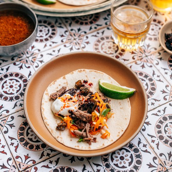 Lamb Birria with Tacos