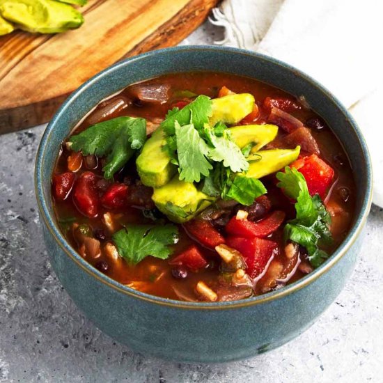 Vegan Taco Soup