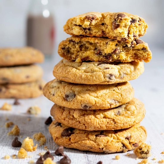 Choc chip cookies no brown sugar