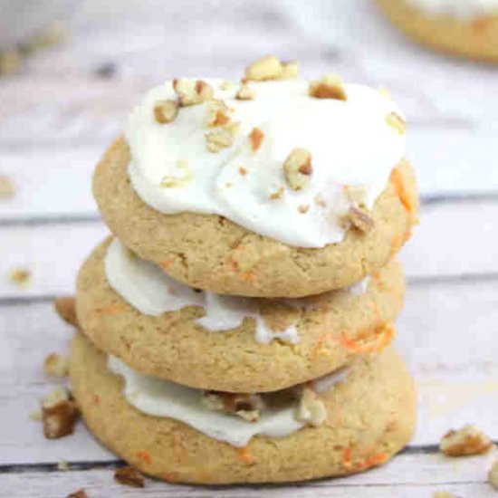 Carrot Cake Collagen Cookies