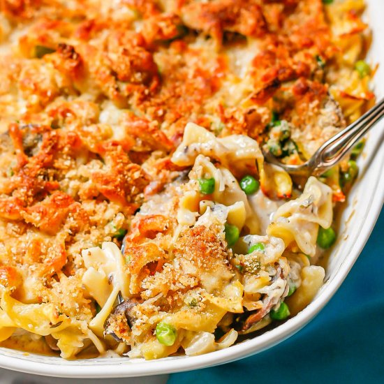 Healthy Tuna Noodle Casserole