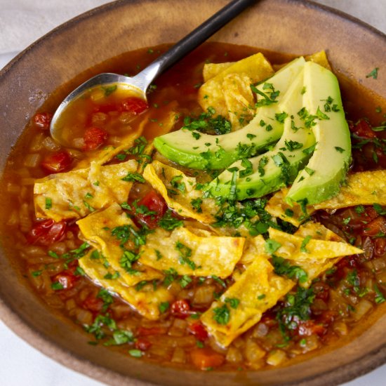 Easy Tortilla Soup