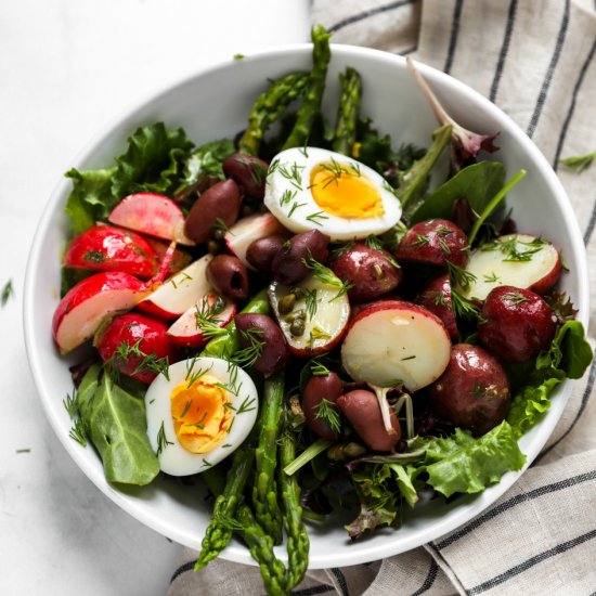 Spring Nicoise Salad