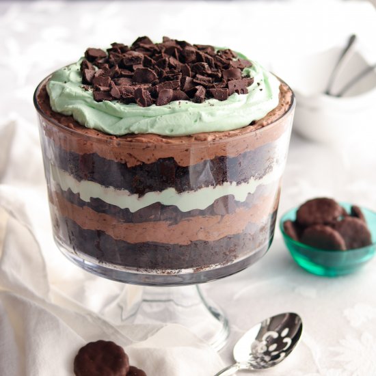 Thin Mint Trifle