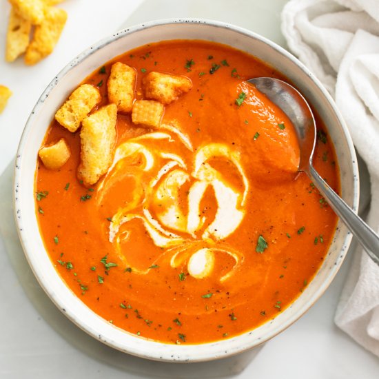 Roasted Red Pepper Soup