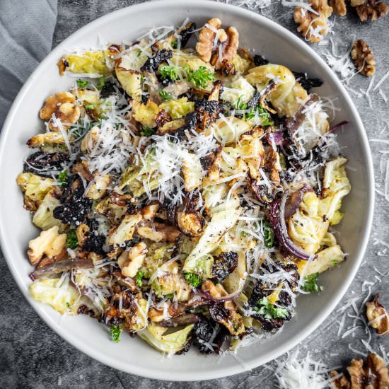 Burnt Cabbage with Pecorino and…