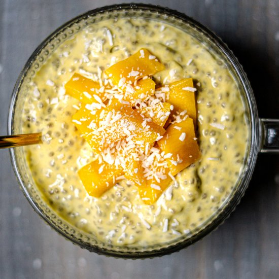 Mango Chia Pudding