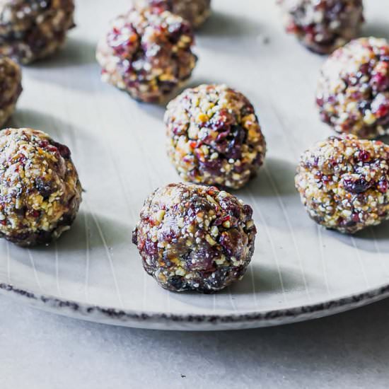 Cranberry Bliss Balls