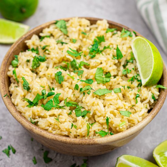 Cafe Rio Cilantro Lime Rice Copycat