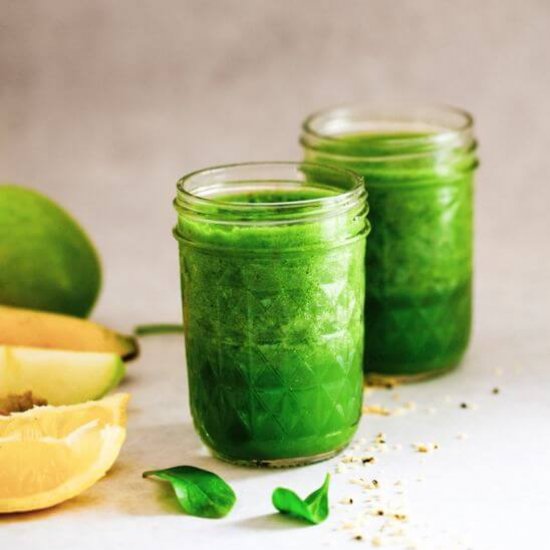 Apple Spinach Smoothie