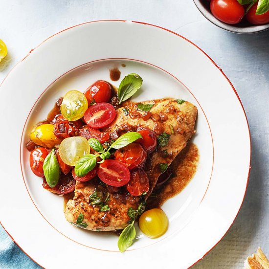 Chicken & Balsamic Tomato