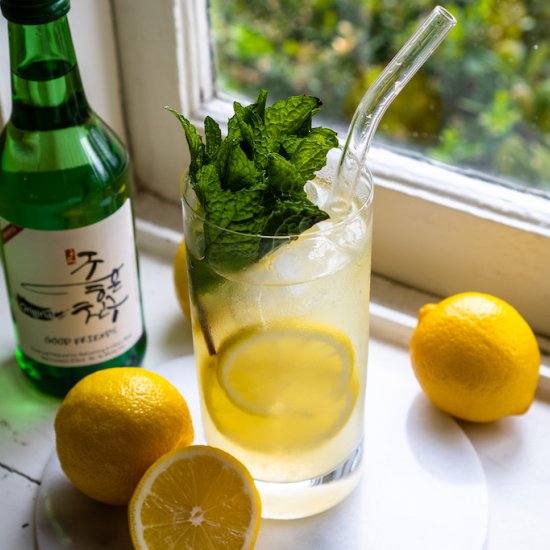 Soju Lemonade Cocktail