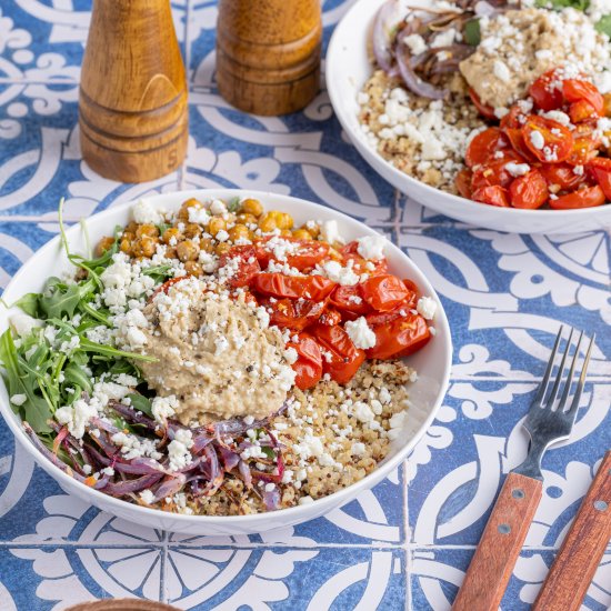 35-Minute Mediterranean Quinoa Bowl