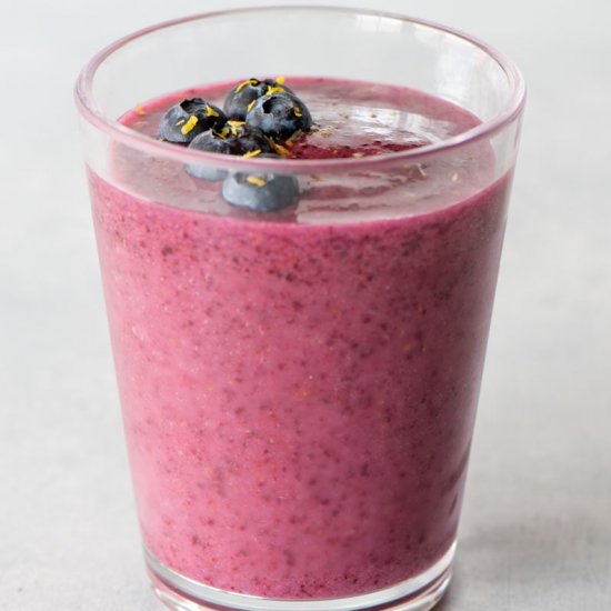 Lemon Blueberry Smoothie Recipe