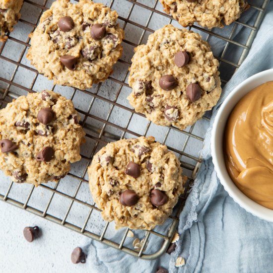 Peanut Butter Oatmeal Cookies